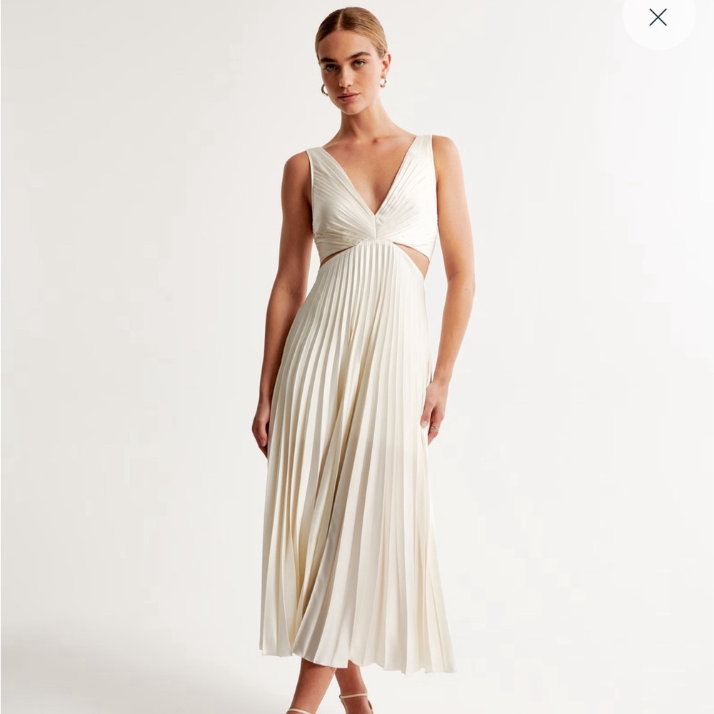 Abercrombie Maxi Plunge dress
